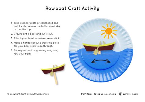 row row row your boat craft